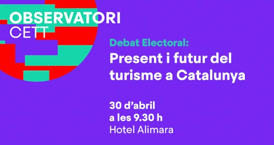 30 Abril | Present i futur del Turisme a Catalunya